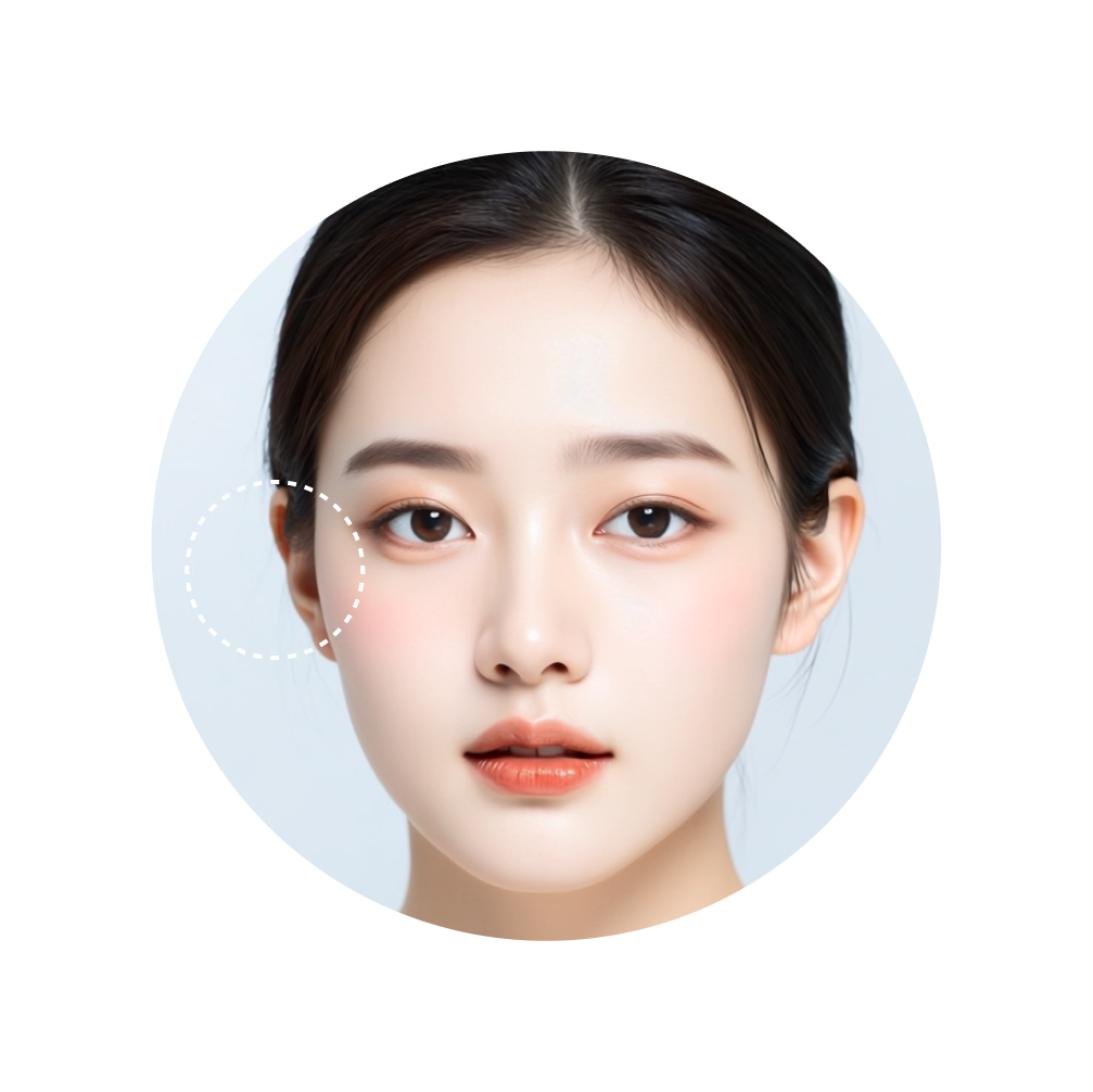 이상적인 귀 위치